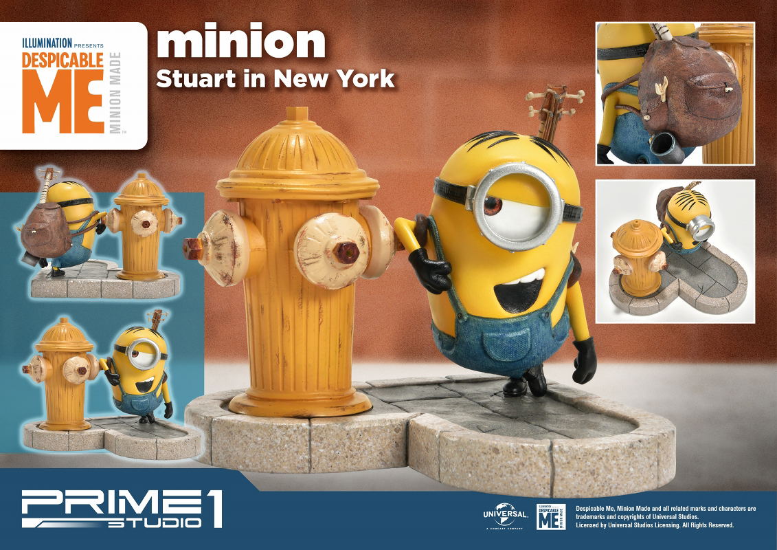 Despicable Me Prime Collectible Figure: Stuart in New York