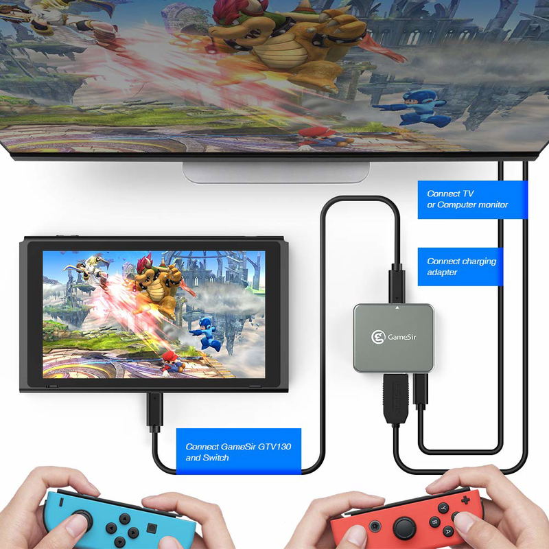 GameSir GTV130 5-Port USB Hub for Nintendo Switch image 4