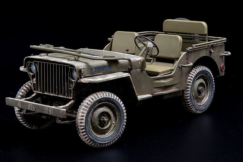 PLAMAX MF-35 The Red Spectacles 1/20 Scale Model Kit: Minimum Factory Protect Gear with Special Investigations Unit Patrol Vehicle image 3