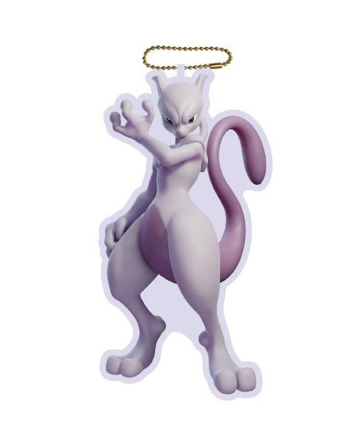 Pokemon Mewtwo Strikes Back Evolution Print Mascot: Mewtwo image 1