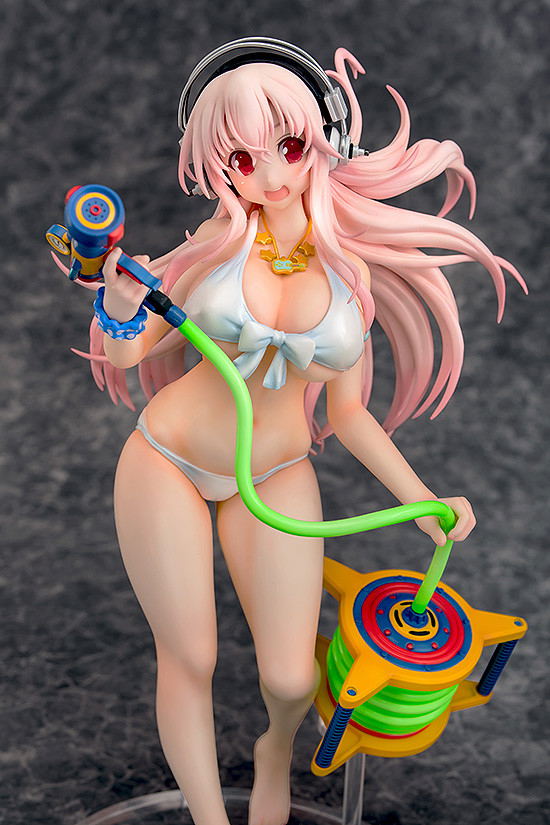 Senran Kagura Peach Beach Splash 1/7 Scale Pre-Painted Figure: Super Sonico Senran Kagura PBS Ver. image 6