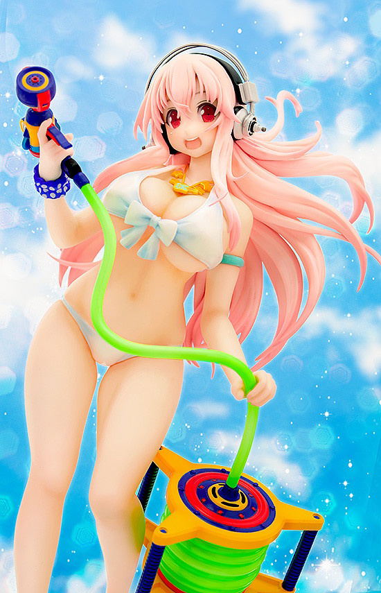Senran Kagura Peach Beach Splash 1/7 Scale Pre-Painted Figure: Super Sonico Senran Kagura PBS Ver. image 7