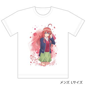 The Quintessential Quintuplets Full Color T-shirt: Nakano Itsuki (L Size)_