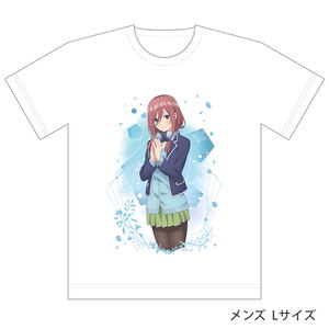 The Quintessential Quintuplets Full Color T-shirt: Nakano Miku (L Size)_