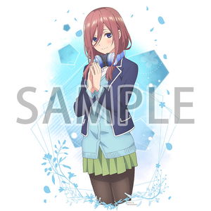 The Quintessential Quintuplets Full Color T-shirt: Nakano Miku (L Size)_