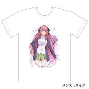 The Quintessential Quintuplets Full Color T-shirt: Nakano Nino (L Size)_