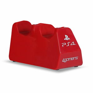 Twin Play N Charge for Playstation 4 (Red)_