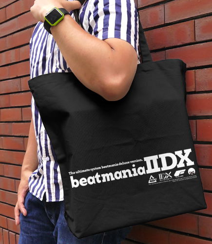 Beatmania IIDX Large Tote Bag Black image 2
