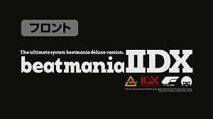 Beatmania IIDX T-shirt Black (XL Size)