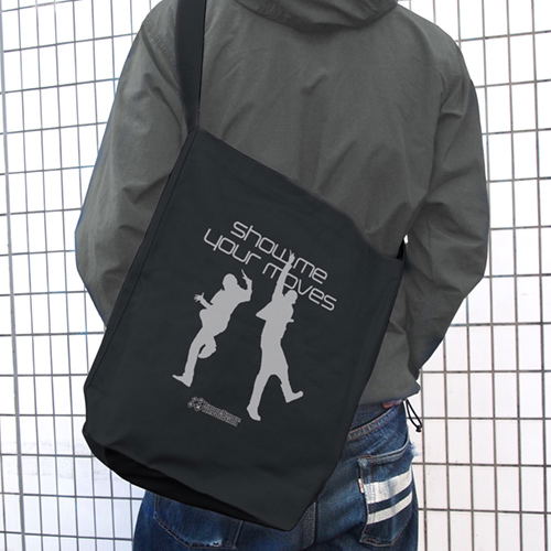 Dance Dance Revolution - Show Me Your Moves Shoulder Tote Bag Black image 2