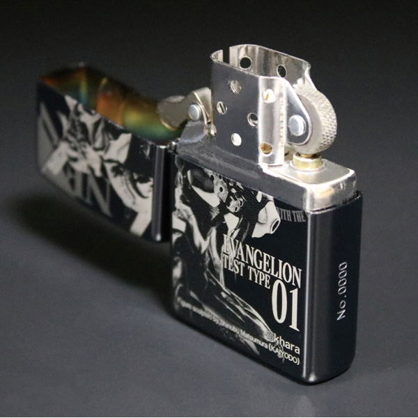 Evangelion Zippo Lighter Test Type 01 Bousou (No fuel or gas included) image 5
