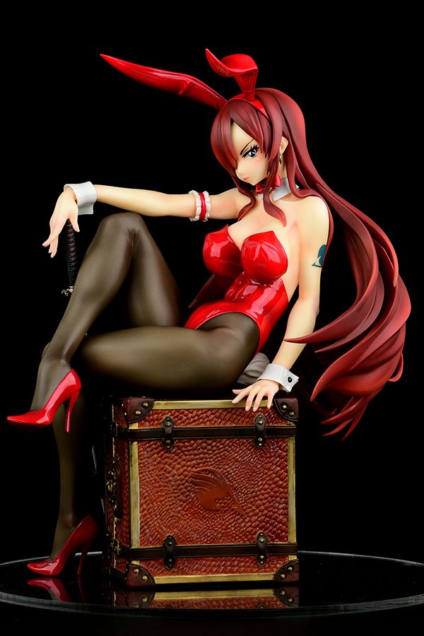 Fairy Tail 1/6 Scale Pre-Painted Figure: Erza Scarlet Bunny Girl_Style / Type Rosso image 3