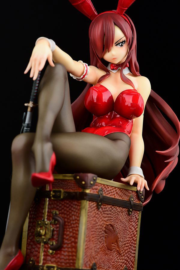 Fairy Tail 1/6 Scale Pre-Painted Figure: Erza Scarlet Bunny Girl_Style / Type Rosso image 5