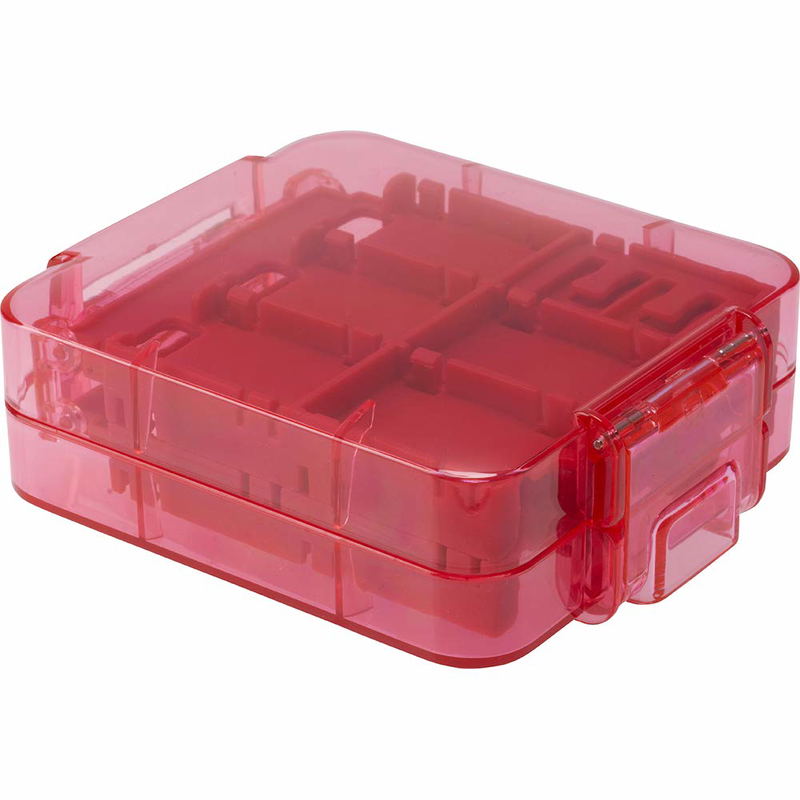 Nintendo Switch Card Case 24 (Clear Red) image 4