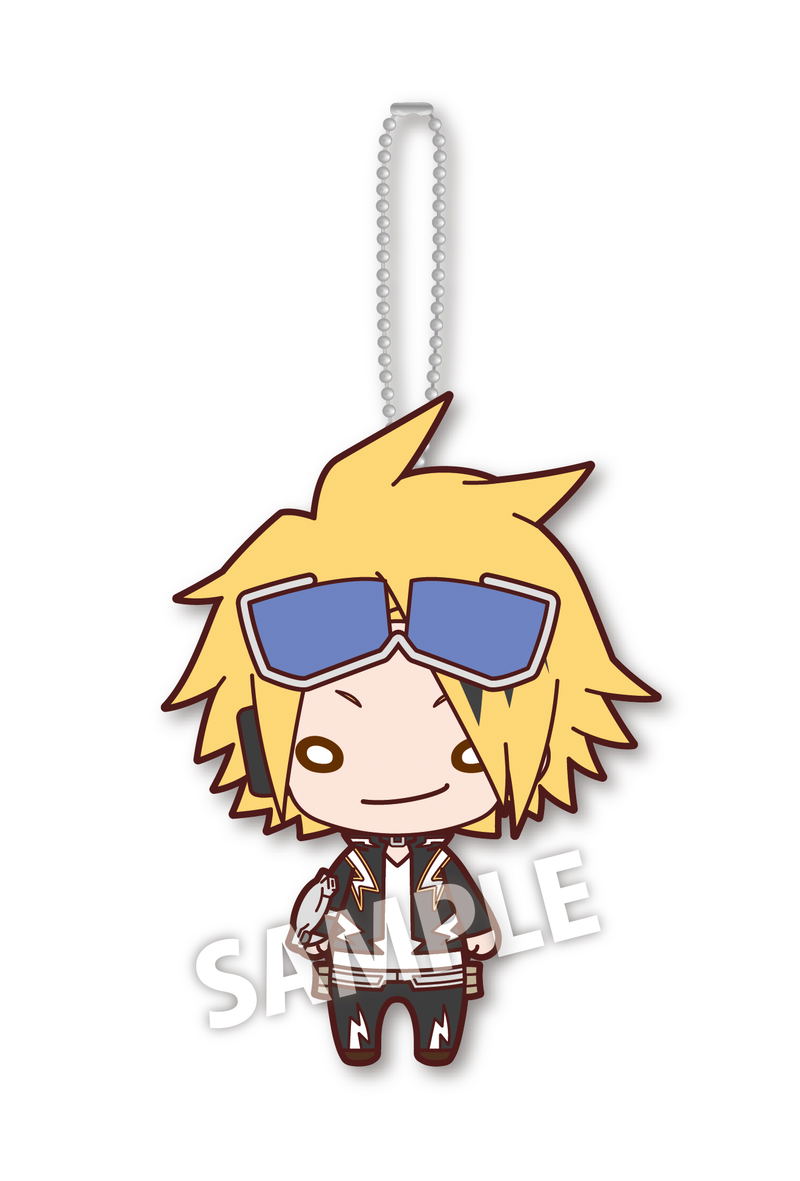 Nitotan My Hero Academia Plush with Ball Chain: Denki Kaminari (New Costume) image 1