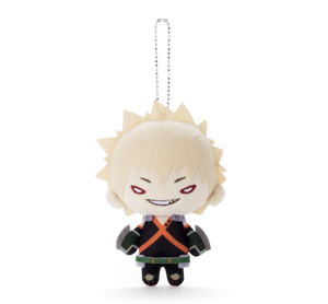 Nitotan My Hero Academia Plush with Ball Chain: Katsuki Bakugou_