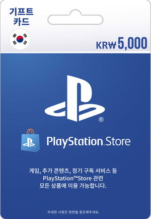 PSN Card 5000 KRW | Playstation Network Korea_