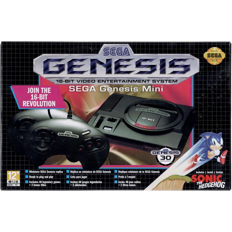 SEGA GENESIS Mini By SEGA Console 40 GAMES 30 Years Anniversary