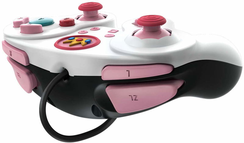 PDP Super Mario Bros Princess Peach Wired Fight Pad Pro image 2