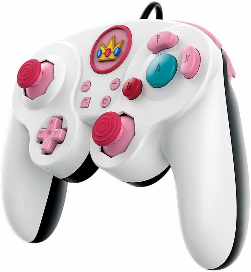 PDP Super Mario Bros Princess Peach Wired Fight Pad Pro image 3