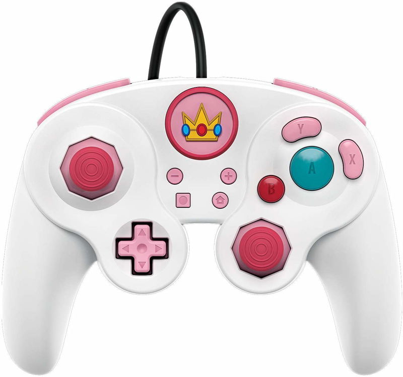 PDP Super Mario Bros Princess Peach Wired Fight Pad Pro image 4