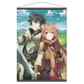 The Rising Of The Shield Hero B2 Tapestry A Naofumi & Raphtalia (Re-run) thumbnail 1