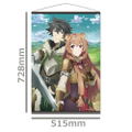 The Rising Of The Shield Hero B2 Tapestry A Naofumi & Raphtalia (Re-run) thumbnail 2