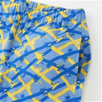 UT Splatoon - Squids Roller Painting Kids Easy Shorts Blue (130cm Size)