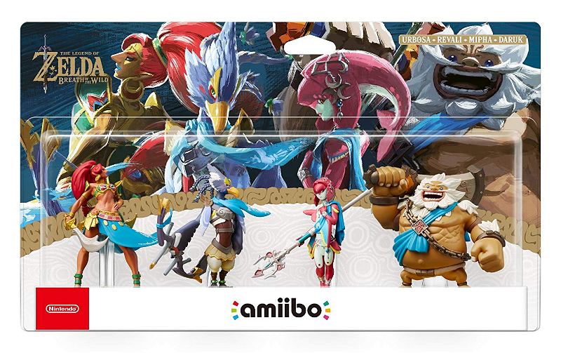 amiibo The Legend of Zelda: Breath of the Wild Series (The Champions) for  Wii U, New 3DS, New 3DS LL / XL, SW - Bitcoin & Lightning accepted