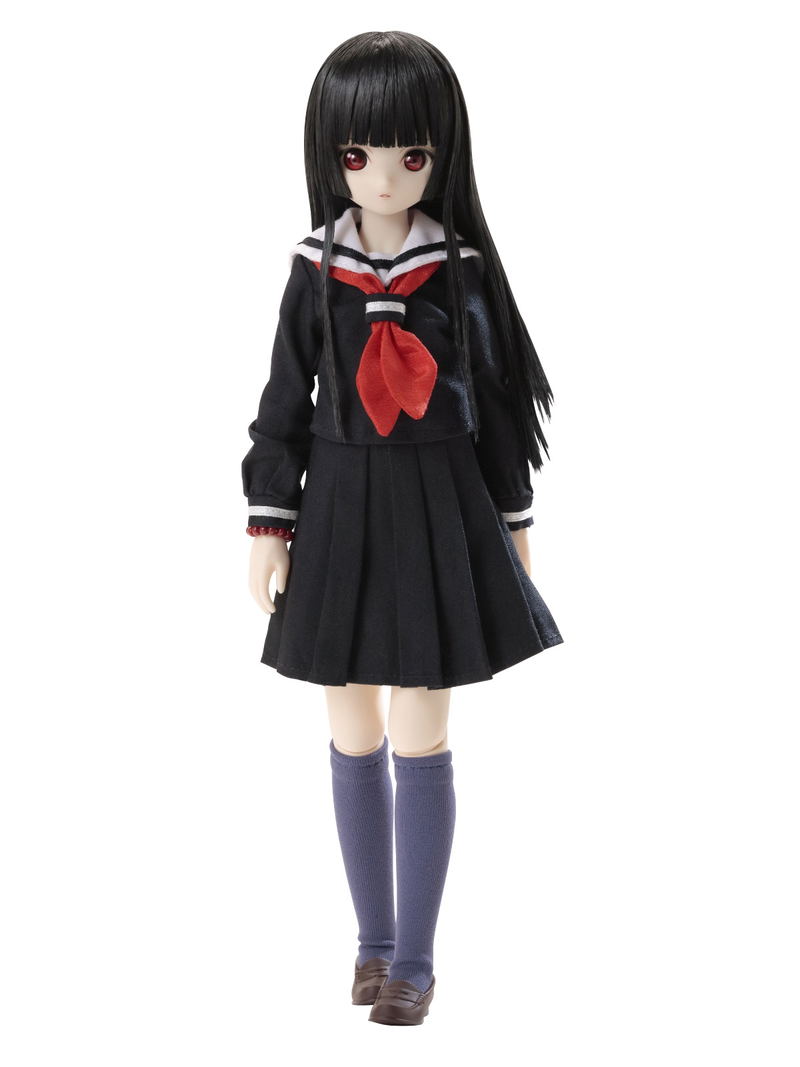 Another Realistic Characters No.011 Hell Girl The Fourth Twilight 1/6 Scale Fashion Doll: Ai Enma Obitsu School Uniform Project Collaboration Model image 1
