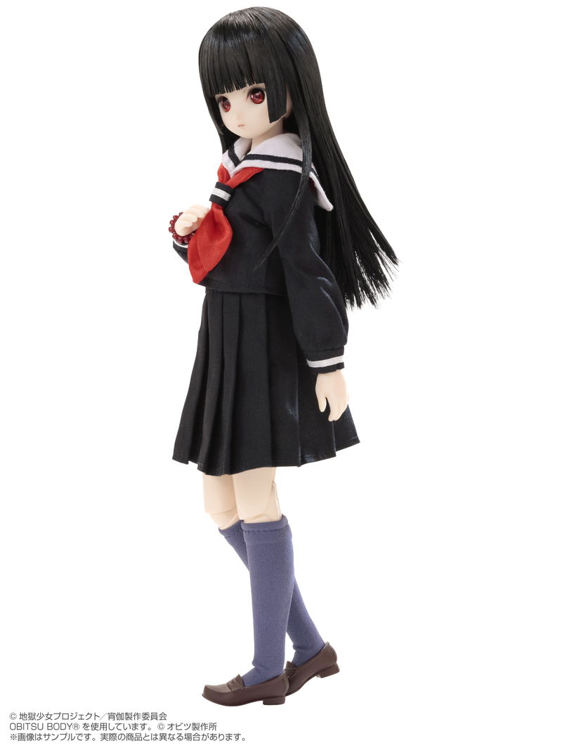 Another Realistic Characters No.011 Hell Girl The Fourth Twilight 1/6 Scale Fashion Doll: Ai Enma Obitsu School Uniform Project Collaboration Model image 3