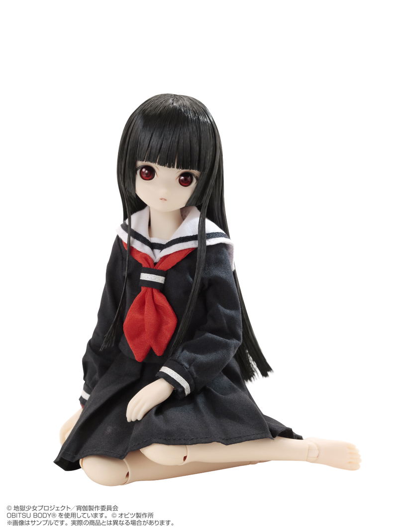 Another Realistic Characters No.011 Hell Girl The Fourth Twilight 1/6 Scale Fashion Doll: Ai Enma Obitsu School Uniform Project Collaboration Model image 5