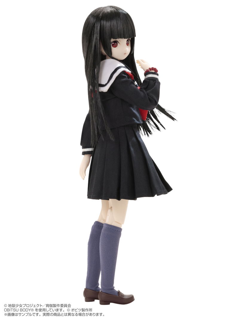 Another Realistic Characters No.011 Hell Girl The Fourth Twilight 1/6 Scale Fashion Doll: Ai Enma Obitsu School Uniform Project Collaboration Model image 6