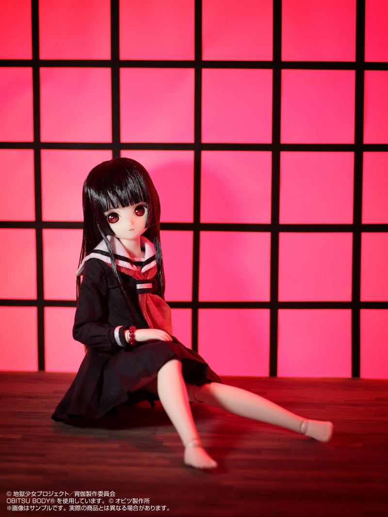 Another Realistic Characters No.011 Hell Girl The Fourth Twilight 1/6 Scale Fashion Doll: Ai Enma Obitsu School Uniform Project Collaboration Model image 9