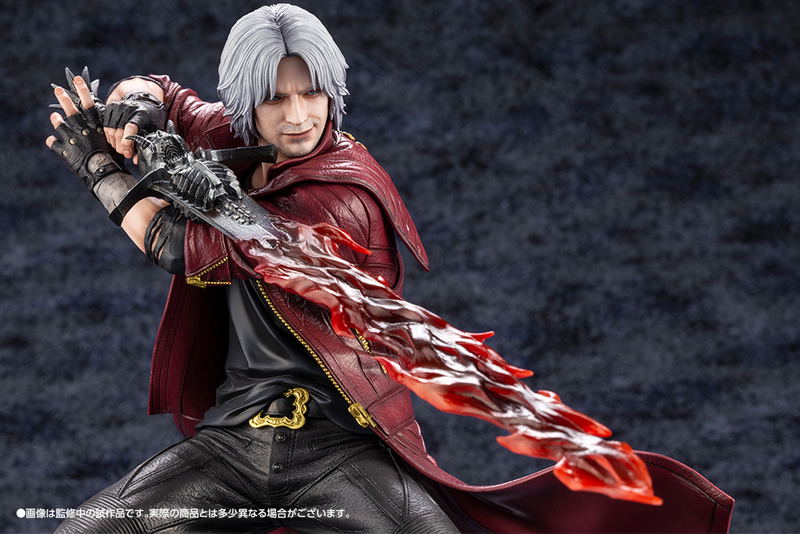 ARTFX J Devil May Cry 5 1/8 Scale Pre-Painted Figure: Dante image 13
