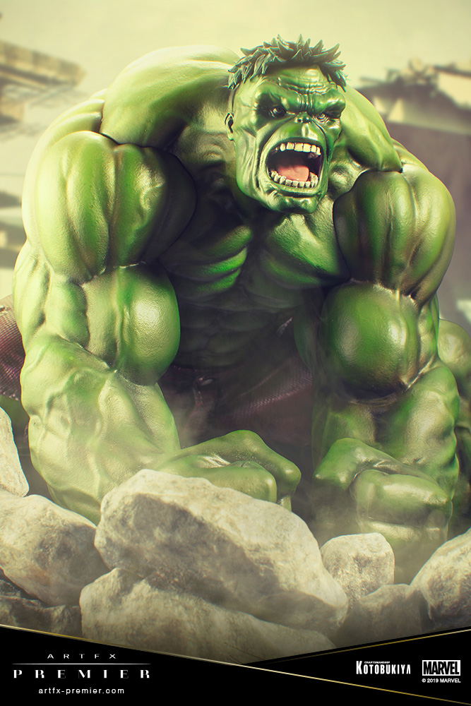 Artfx Premier Marvel Universe Avengers 1/10 Scale Pre-Painted Figure: Hulk image 14