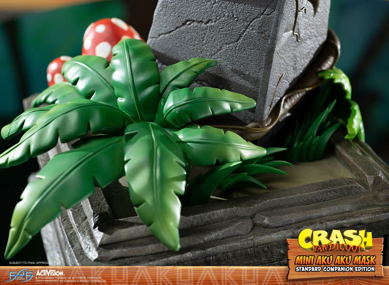 Crash Bandicoot Statue: Mini Aku Aku Mask Standard Companion Edition image 12