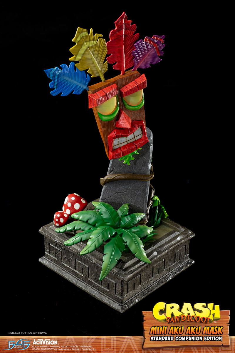 Crash Bandicoot Statue: Mini Aku Aku Mask Standard Companion Edition image 16