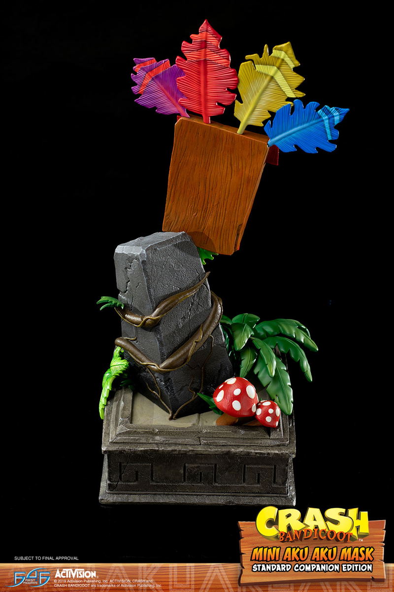 Crash Bandicoot Statue: Mini Aku Aku Mask Standard Companion Edition image 17