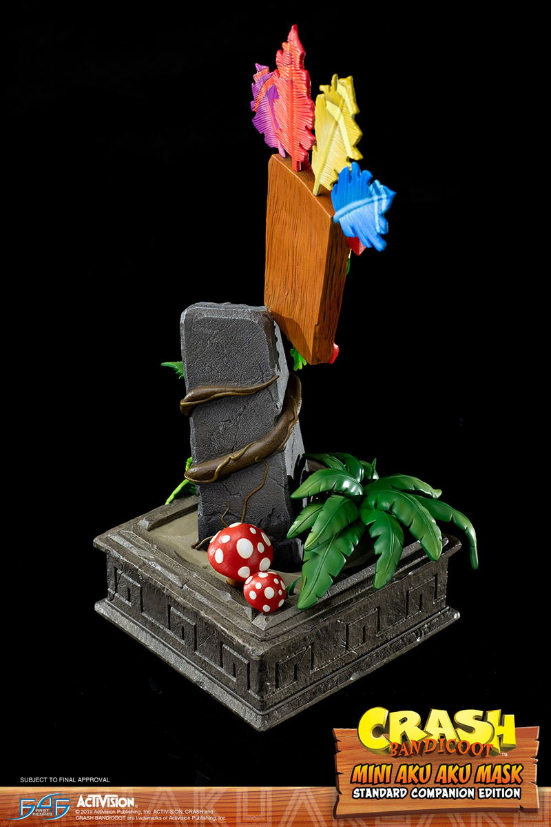 Crash Bandicoot Statue: Mini Aku Aku Mask Standard Companion Edition image 18