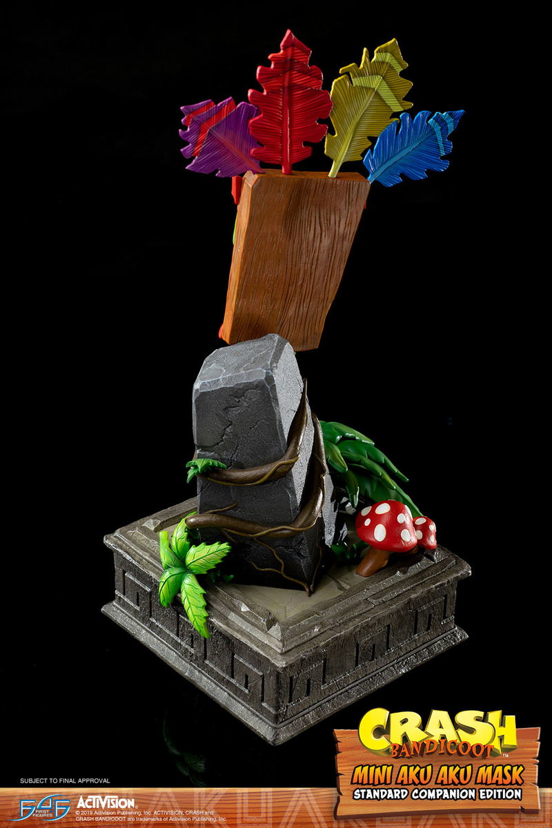 Crash Bandicoot Statue: Mini Aku Aku Mask Standard Companion Edition image 19