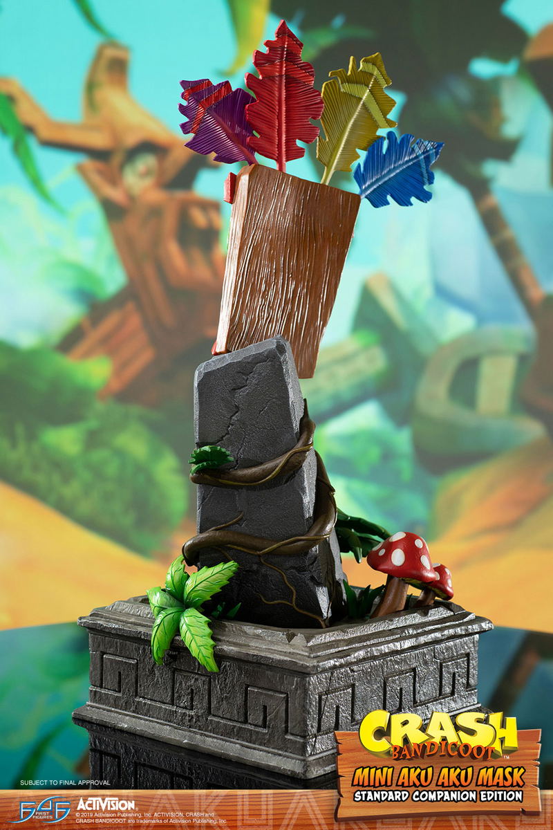 Crash Bandicoot Statue: Mini Aku Aku Mask Standard Companion Edition image 25