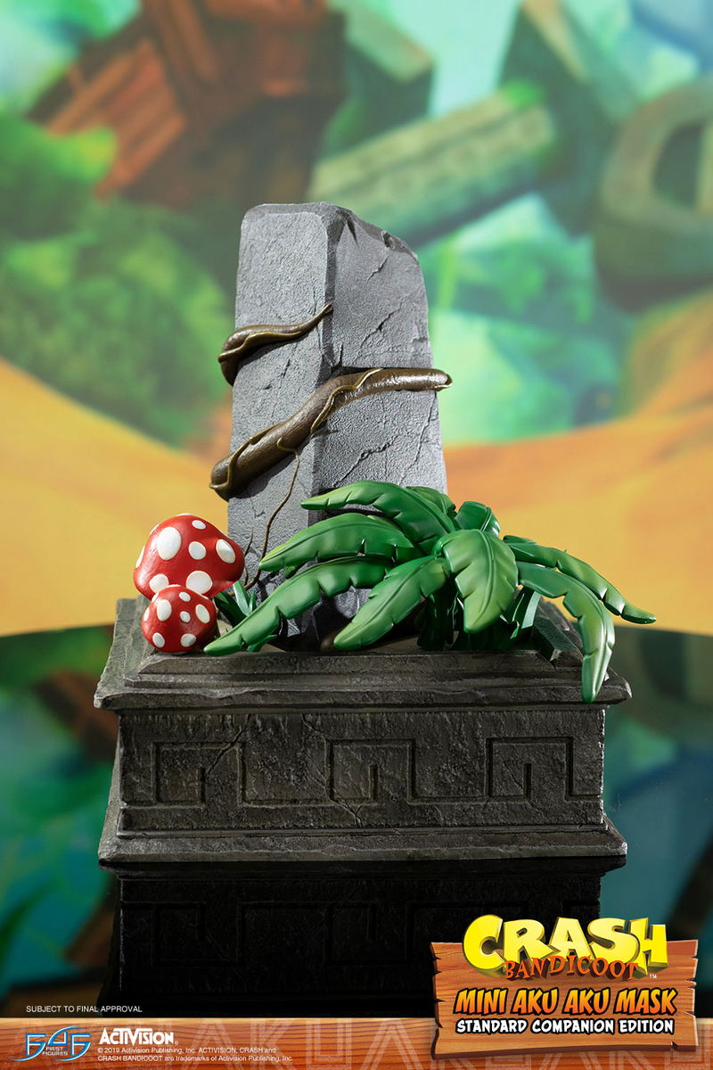 Crash Bandicoot Statue: Mini Aku Aku Mask Standard Companion Edition image 27