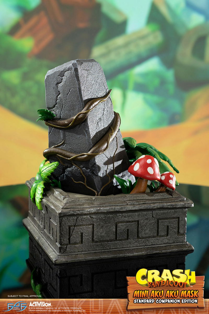 Crash Bandicoot Statue: Mini Aku Aku Mask Standard Companion Edition image 28
