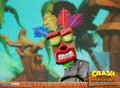 Crash Bandicoot Statue: Mini Aku Aku Mask Standard Companion Edition thumbnail 4