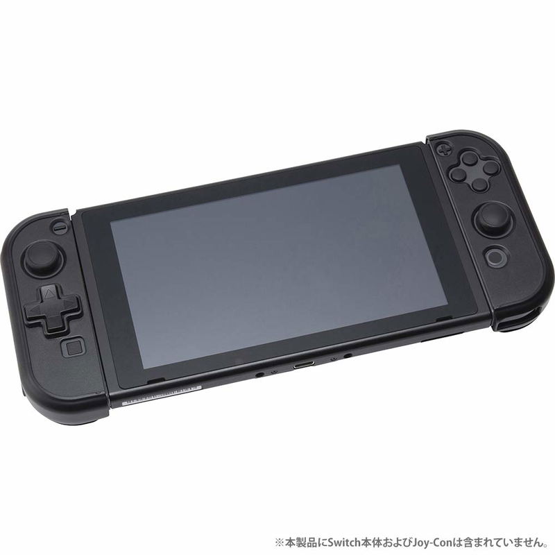 Cyber Gadget Mini Grip with D-Pad for Nintendo Switch (Black) image 8