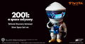 DefoReal 2001 A Space Odyssey: Discovery Astronaut Silver Space Suit Ver. thumbnail 2