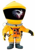DefoReal 2001 A Space Odyssey: Discovery Astronaut Yellow Space Suit Ver. thumbnail 1