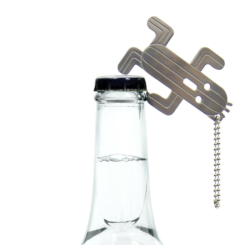 Final Fantasy XIV Cactuar Bottle Opener Key Chain image 2