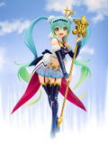 Hatsune Miku GT Project 1/7 Scale Pre-Painted Figure: Racing Miku 2018 Challenging to the Top thumbnail 11